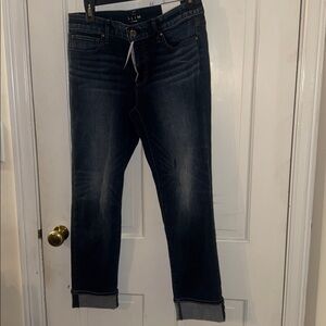 White House Black Market Dark Blue Ankle Jeans